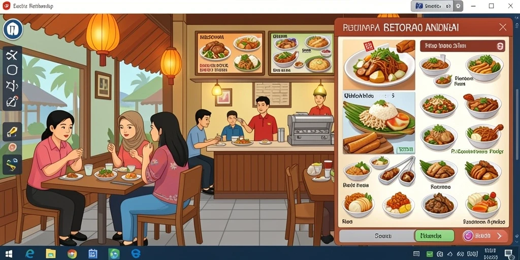 Tampilan awal yang menawan dan mudah dinavigasi.