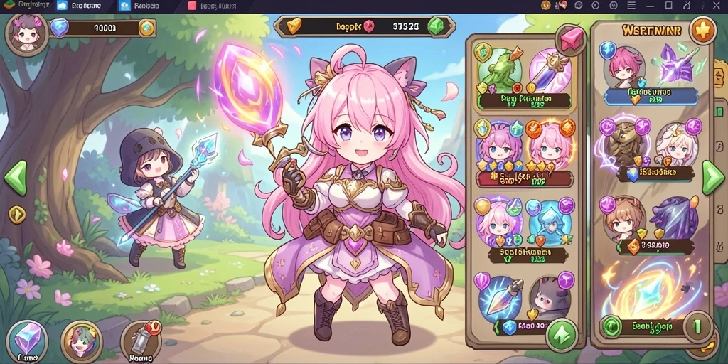Menampilkan permainan slot yang penuh warna dan menarik.