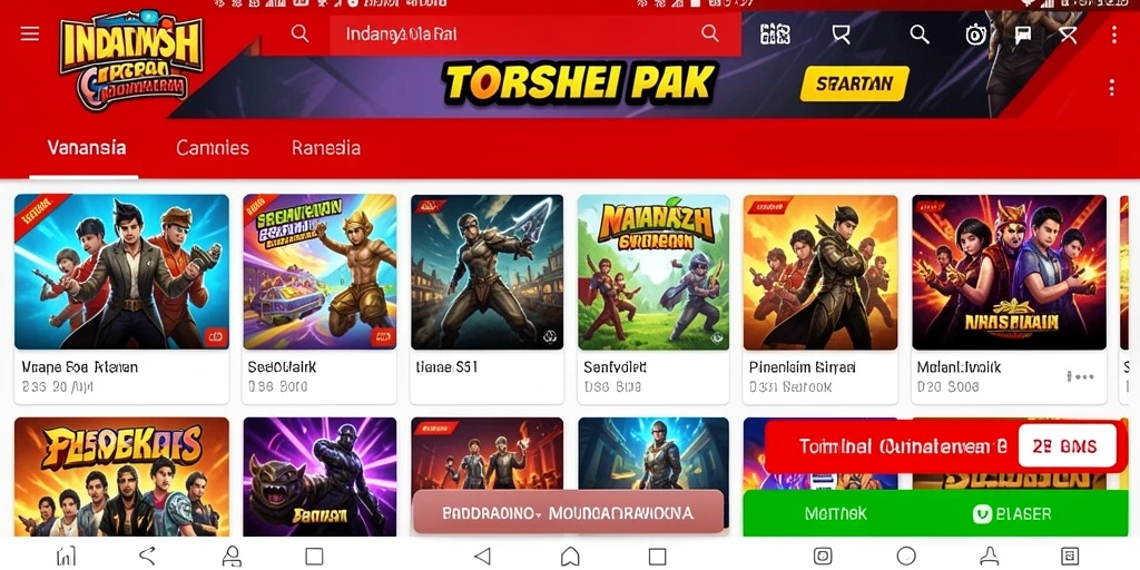 Screenshot menunjukan petualangan karakter di hutan.