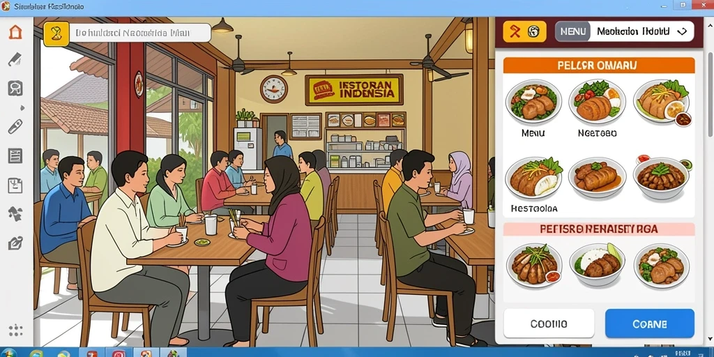 Tampilan antarmuka pengguna yang menarik dan intuitif.