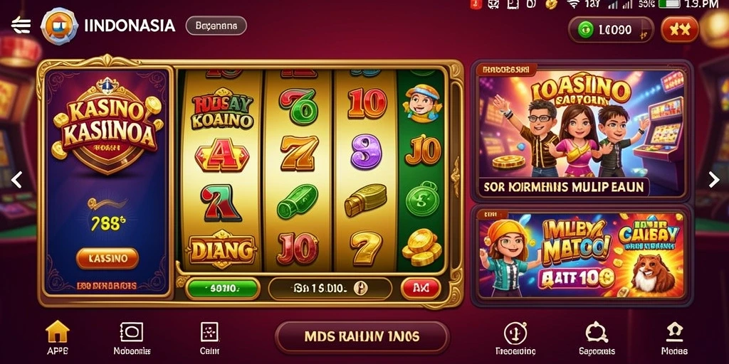Screenshot menunjukkan karakter utama dengan grafis yang menawan.